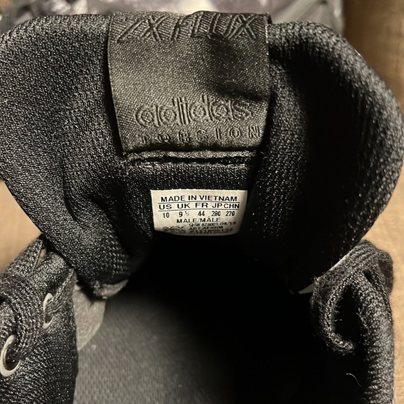 Adidas Torsion Palm Trees Men's Black and White Sneakers size 10 - Picture 10 of 11